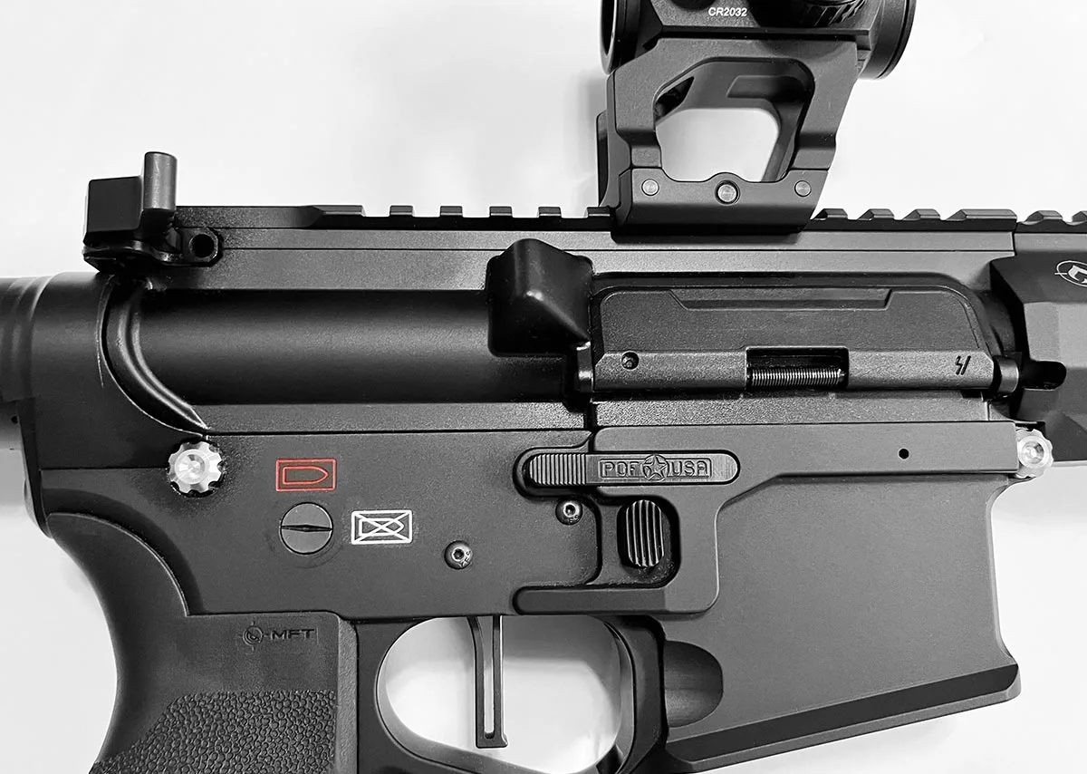 Aero Precision Stripped Upper No Forward Assist with POF Lower